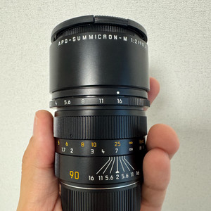 라이카 아포 주미크론 90mm f/2 렌즈 apo summicron