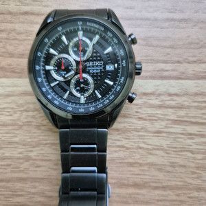 세이코 크로노그래프 메탈 시계