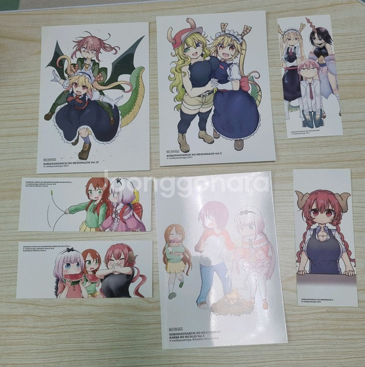 코바야시네 메이드래곤, 외전 초판 특전 일괄 판매--0
