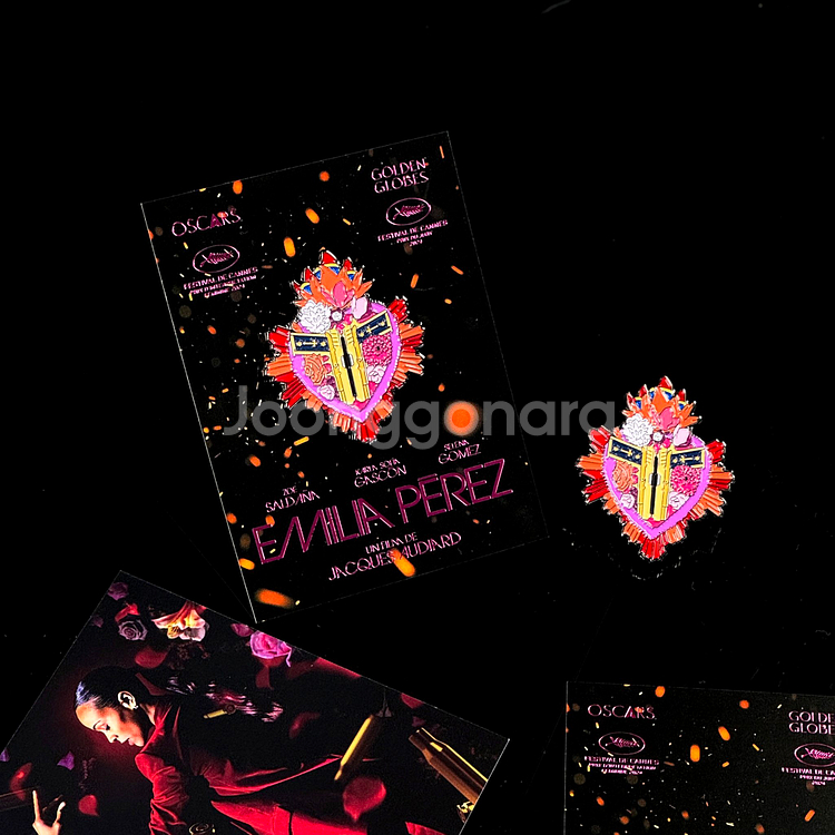 에밀리아 페레즈 아티스트 뱃지 + 필름마크--0