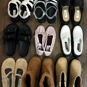 여성 신발 모음 (슬리퍼/슬링백/부츠)