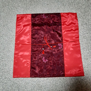 쿠션커버(새상품)빨강.파랑