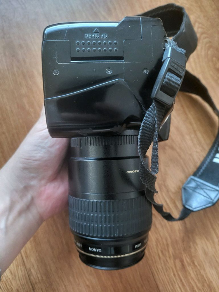 캐논 eos 300d +100mm 망원렌즈 이미지