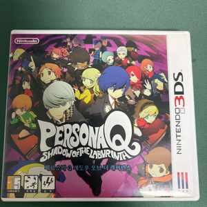 닌텐도 3ds 페르소나q 섀도우 오브 더 래버린스