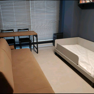 비아인키노 위키노 키즈침대 베이베드 그레이(클라우드)+매트리스