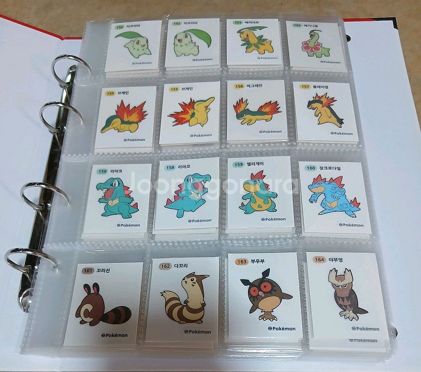무료배송 포켓몬띠부씰 2세대 3자리씰 1개 선택 4자리--0