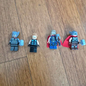 레고 마블 토르 미니피규어 4종일괄