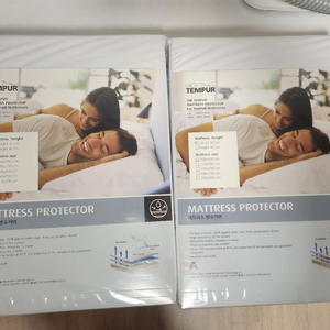템퍼 매트리스 프로텍터 + 매트리스커버 세트 이미지