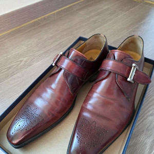 맥나니 Magnanni 싱글몽크 구두 판매합니다. 사이즈 us10 약275~280 이미지