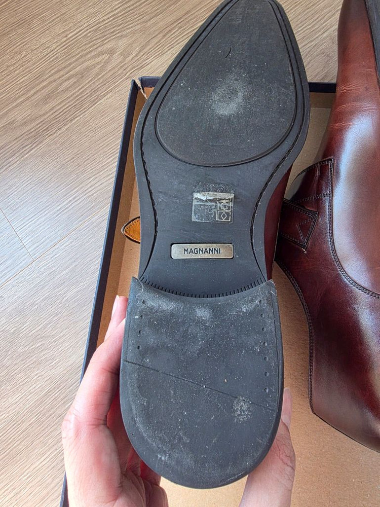 맥나니 Magnanni 싱글몽크 구두 판매합니다. 사이즈 us10 약275~280 이미지
