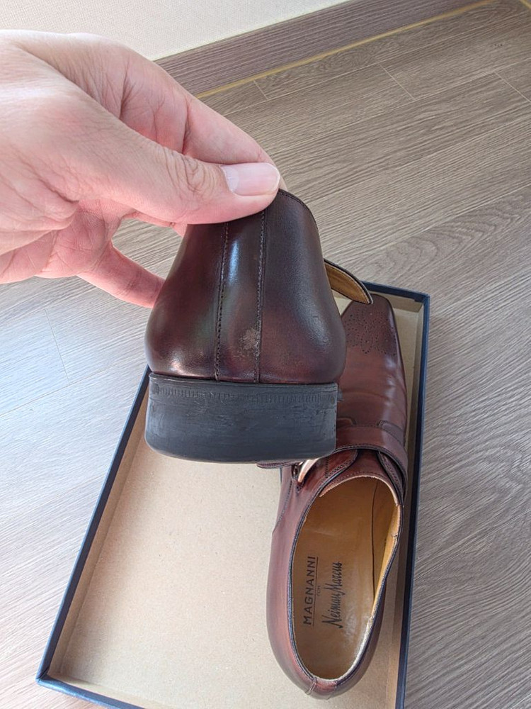 맥나니 Magnanni 싱글몽크 구두 판매합니다. 사이즈 us10 약275~280 이미지