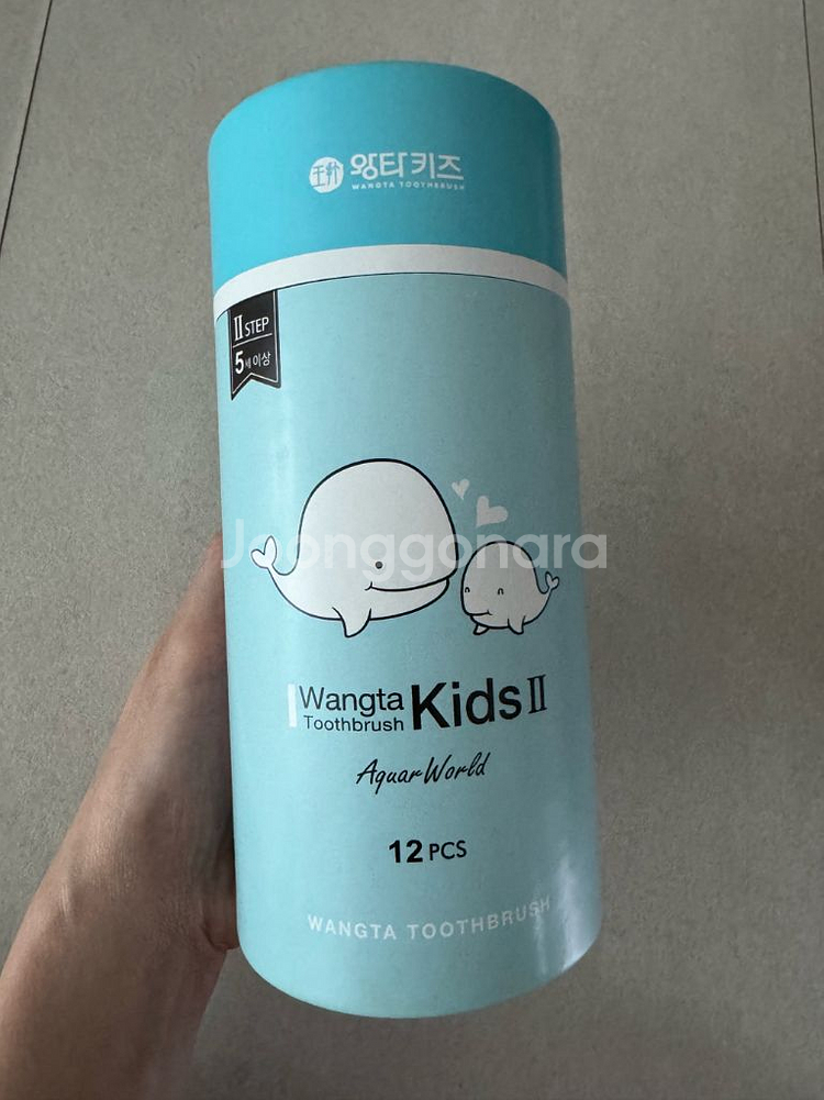 [새상품]왕타 키즈칫솔 2단계(5세이상)--0