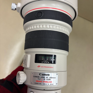 캐논 ef 200mm f2L is 신형대포 팝니다