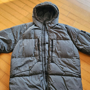 스톤아일랜드 23FW 크링클랩스 후드 다운 XL