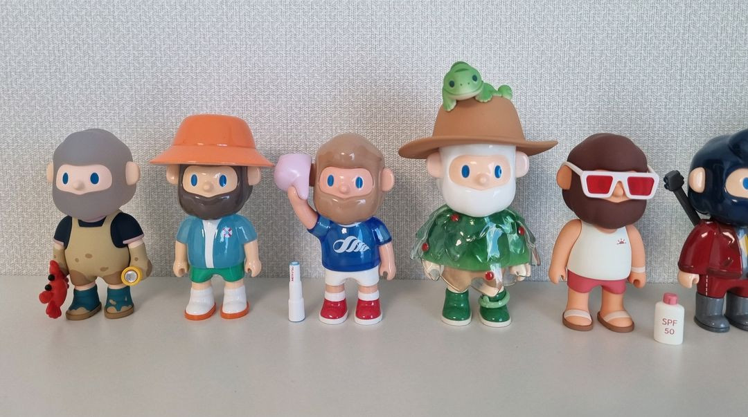 파머밥 일괄 판매 farmerbob 아트토이 이미지