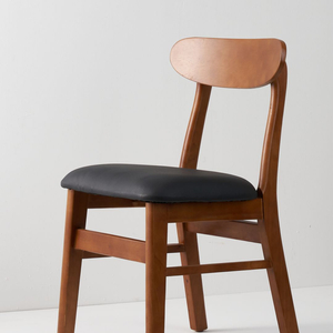 착불 식당용 나무의자 나비 앤틱 이미지