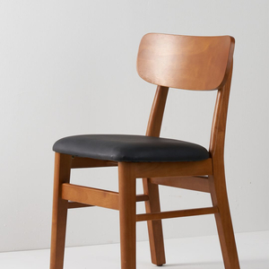 착불 식당용 나무의자 에쉬 앤틱 이미지