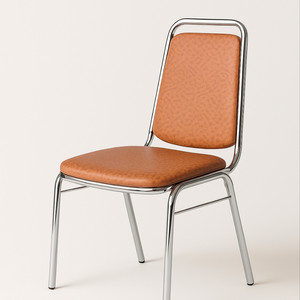 착불 미조립 업소용 철재의자 마루스타킹 이미지