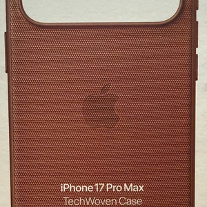 아이폰17프로맥스 테크우븐 케이스