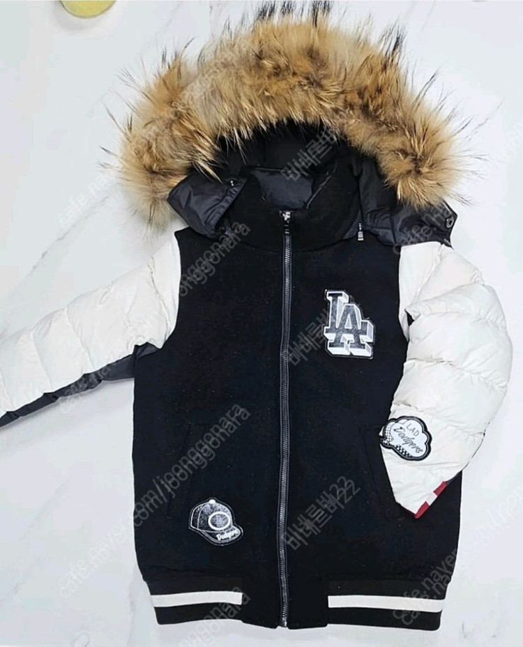 뉴발란스키즈구스롱패딩130.mlb구스패딩130 이미지