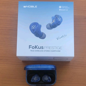 노블오디오 포커스 프레스티지 블루 팝니다