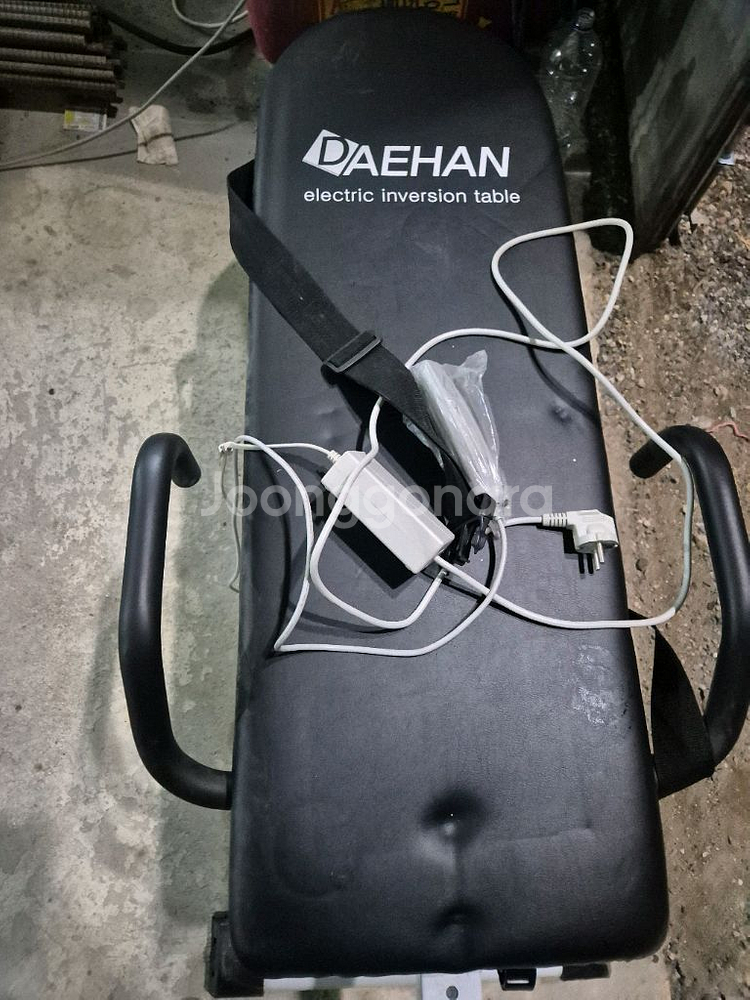 중고 대한(DAEHAN) 전동 거꾸리 운동기구 팝니더--1