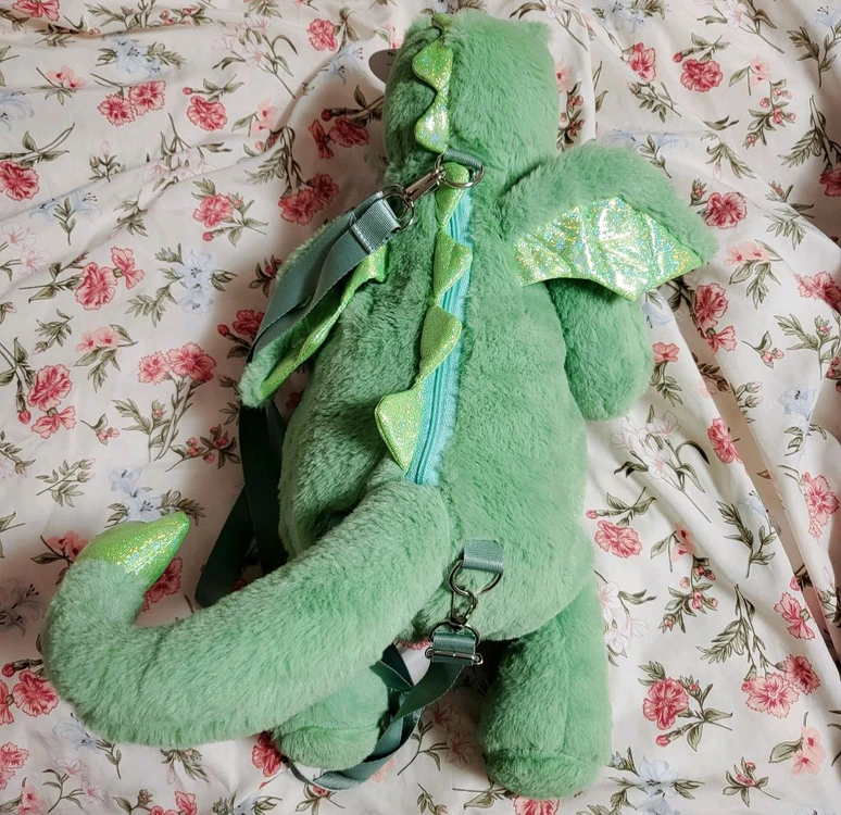 드래곤 인형 가방 배낭 백팩 45cm 이미지