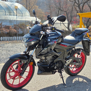 20년형 스즈키 GSX-S125 검빨 2채널블박 판매합니다.