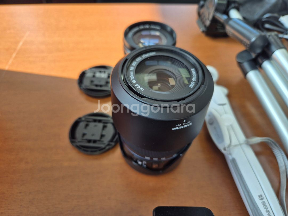 미러리스 카메라 + 18-55mm, 50-200mm 렌즈 세트--1