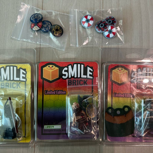 스마일브릭 바이킹 미피 및 방패 새상품 일괄 팝니다