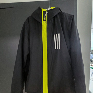 아디다스 PRIMEBLUE 기모 바람막이 100