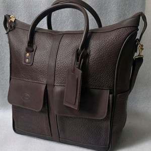 헐미 Hulme 위켄더 백 더플 여행가죽가방 made in USA