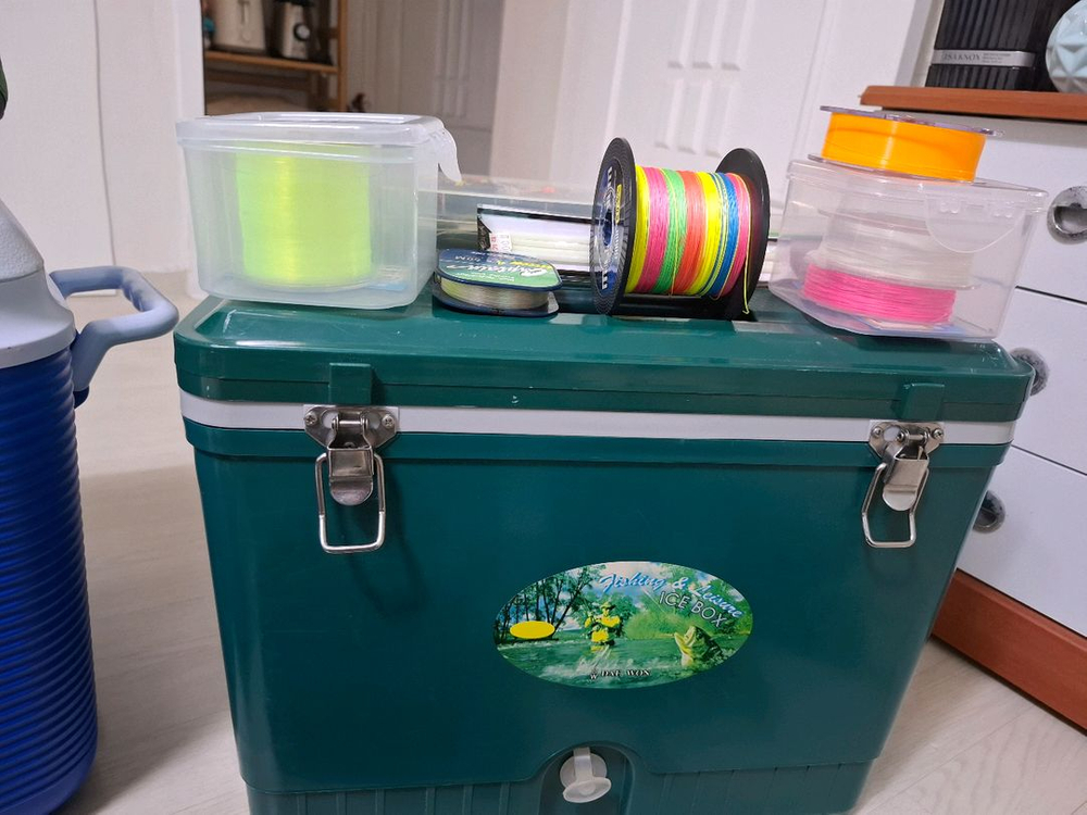 카시오시계와기타시계30개낚시대,릴,릴뭉치--6