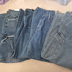 여성 청바지 5벌 일괄 새상품