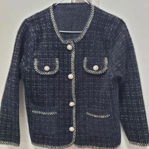 새옷/여자 트위드 겨울 가디건 55사이즈