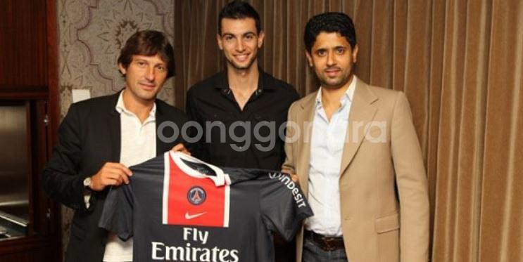 11/12 PSG 파리생체르망 선수지급용 M사이즈(95)미개봉 새상품--5