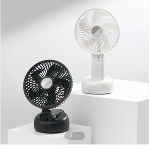 프롬비 빅팬 윈드스핀 휴대용 탁상용 폴더블 선풍기 새것 초 떠리