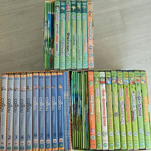 립프로그 dvd & cd (1+2) , 까이유 dvd & cd