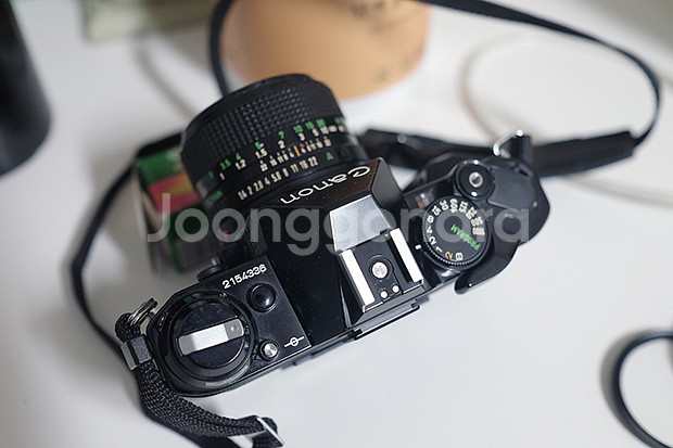 A급 캐논 AE-1P(랜즈2개,플레쉬)입문용SET팝니다--3