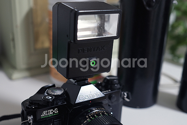 A급 캐논 AE-1P(랜즈2개,플레쉬)입문용SET팝니다--9