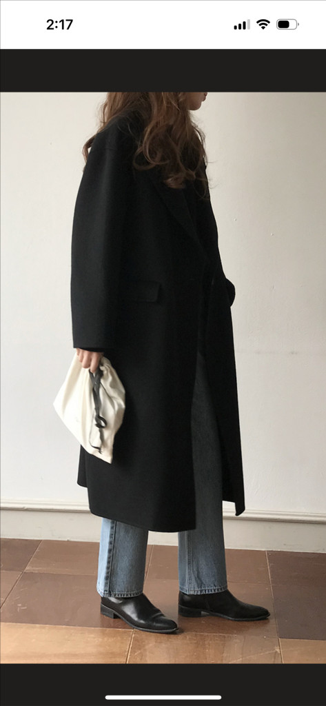 시어드에디트코트 블랙--1