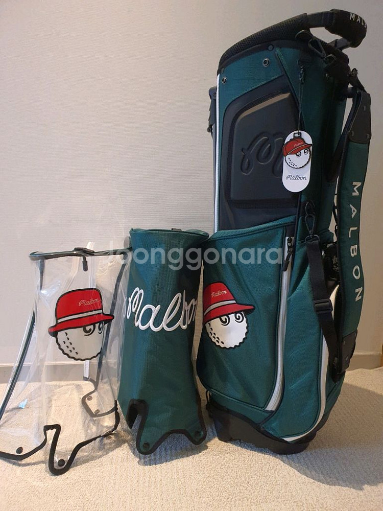 국내당일발송 말본골프백 캐디백 경량 그린--0