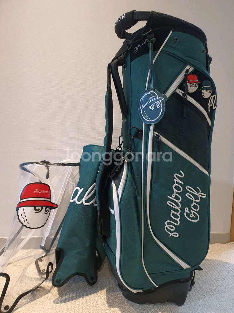 국내당일발송 말본골프백 캐디백 경량 그린--1