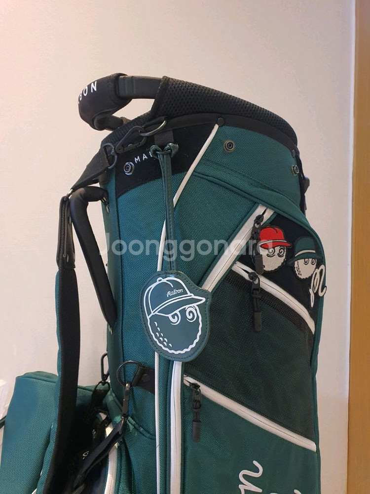 국내당일발송 말본골프백 캐디백 경량 그린--5