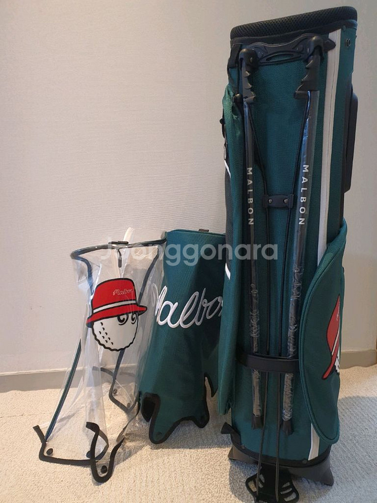 국내당일발송 말본골프백 캐디백 경량 그린--7