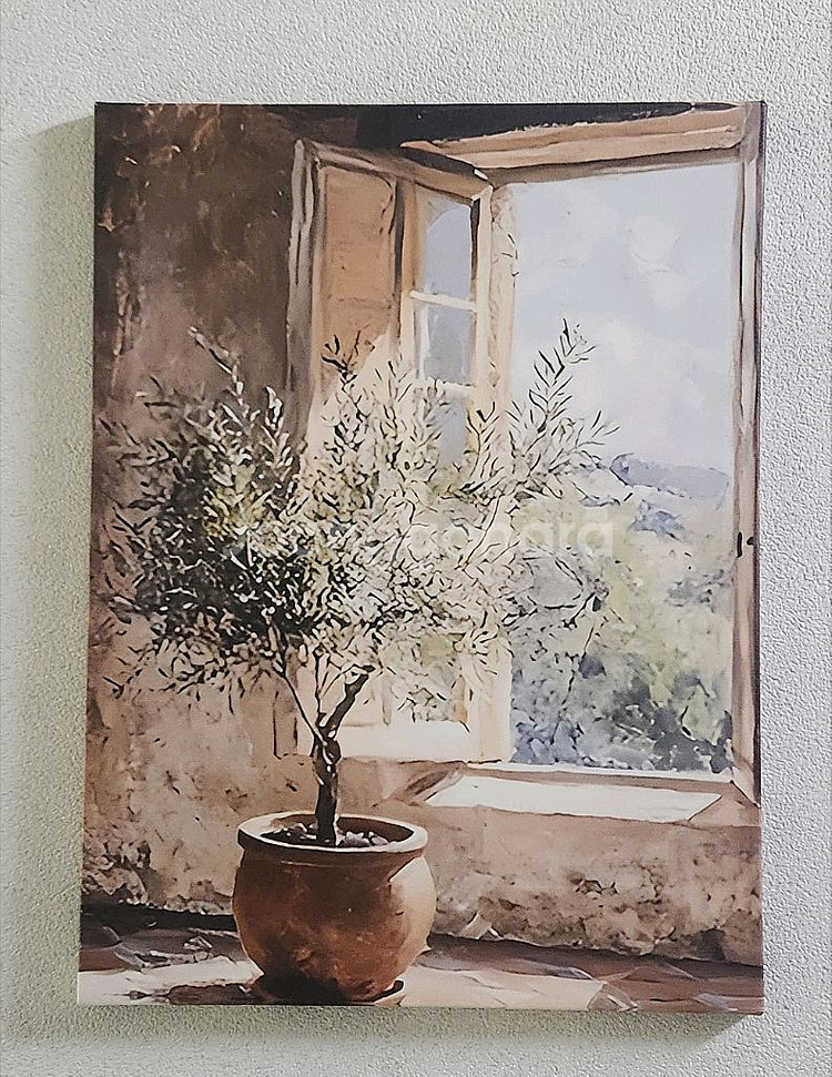 새상품)원목 프레임 캔버스 그림액자--0