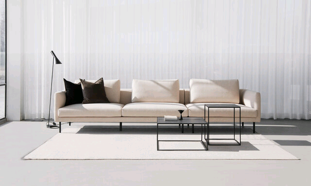 바이헤이데이 Linear 와이드 모듈 패브릭 쇼파--1