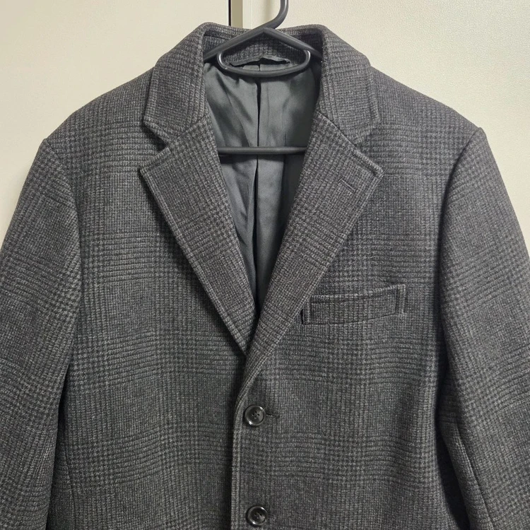 United Arrows 메리노 울 롱코트 M(95) 이미지