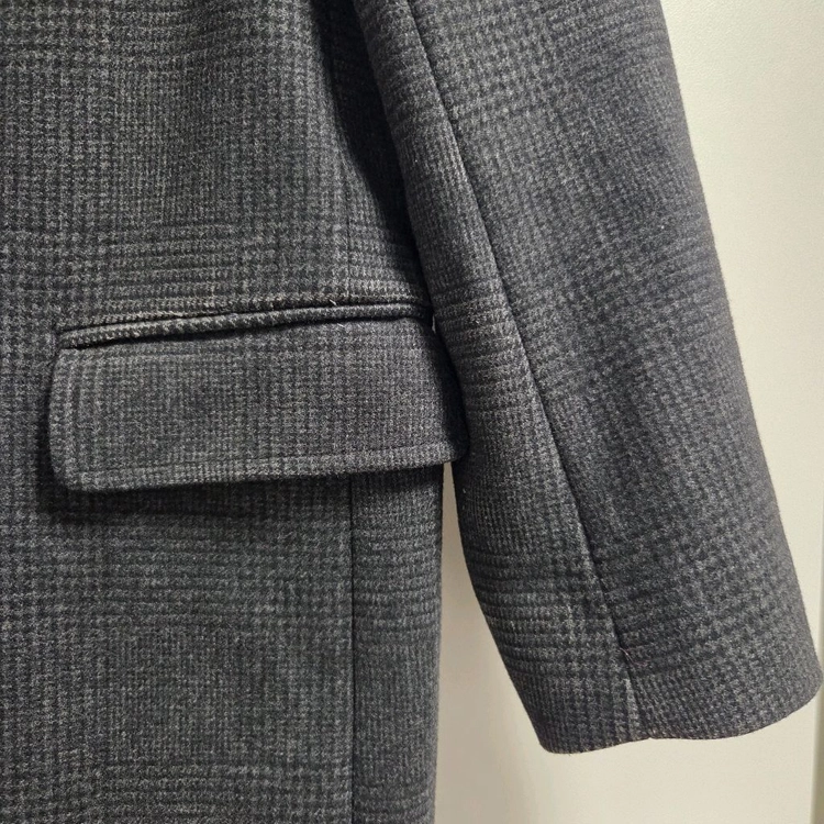 United Arrows 메리노 울 롱코트 M(95) 이미지