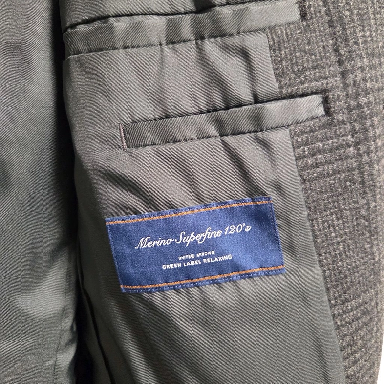 United Arrows 메리노 울 롱코트 M(95) 이미지